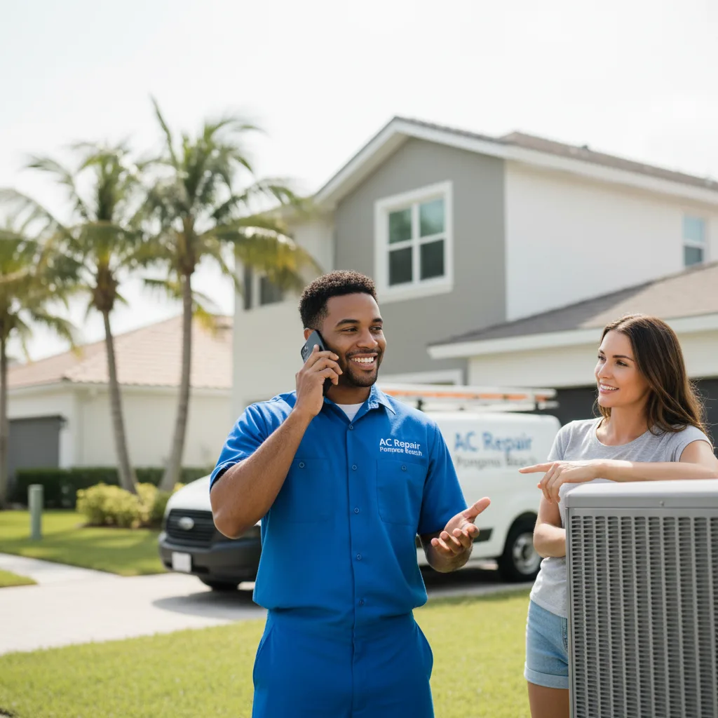 AC Repair Pompano Beach customer support in Lansdale
